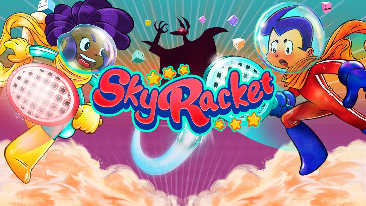 Sky Racket box art for Switch